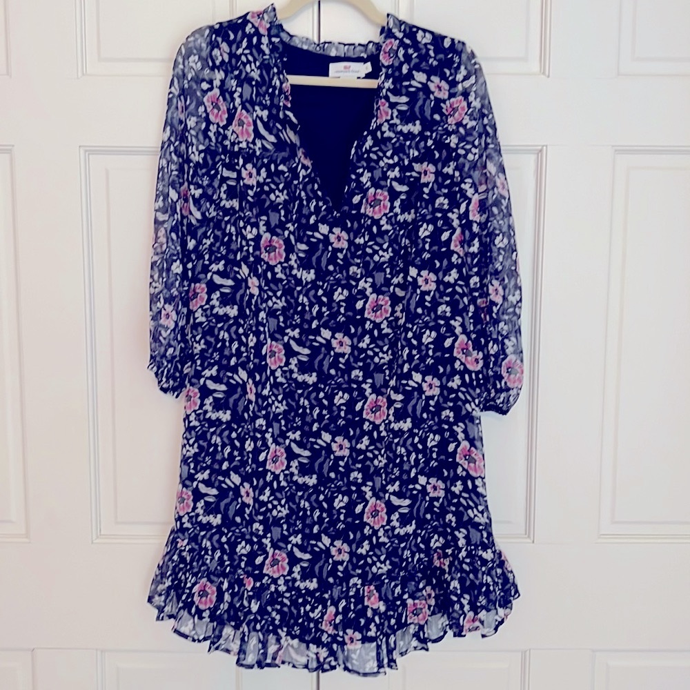 Vineyard Vines Flowy Floral Dress